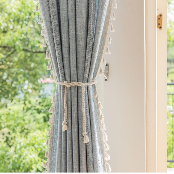 Elegant Blue Curtains - Picture 7 of 10